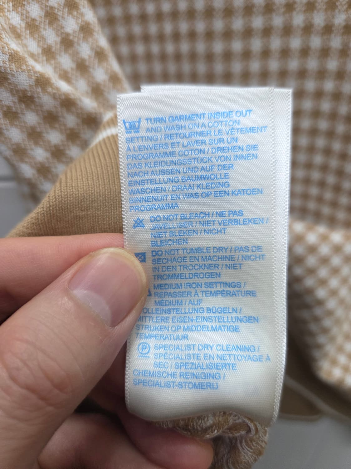 존스메들리 체크 니트 상품이미지5