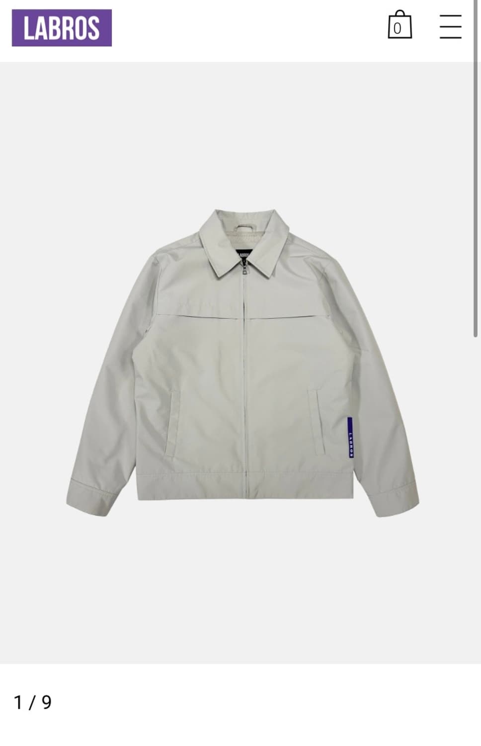 라브로스 Blouson Jacket (Ivory) S 상품이미지1