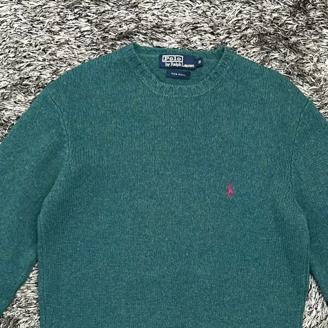 폴로랄프로렌 여성 울 100% 니트 (S) 상품이미지2