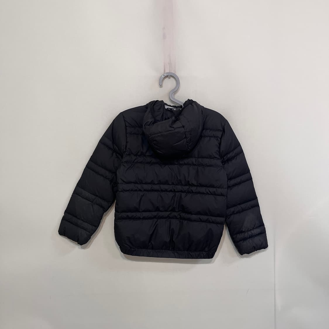 노스페이스 키즈 구스다운 패딩 7-8 블랙  상품이미지3