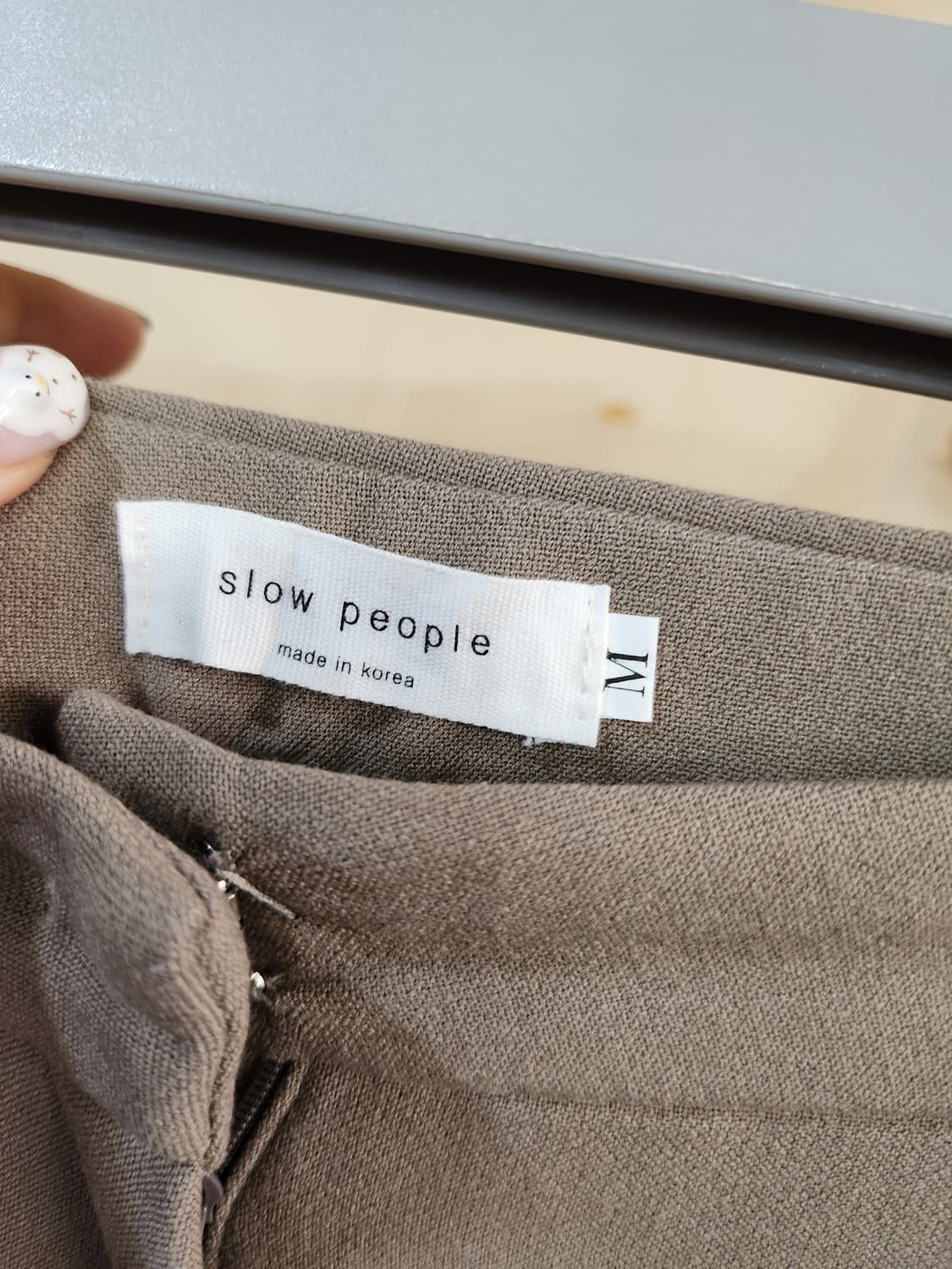 471) slow people 여성 슬랙스 상품이미지5