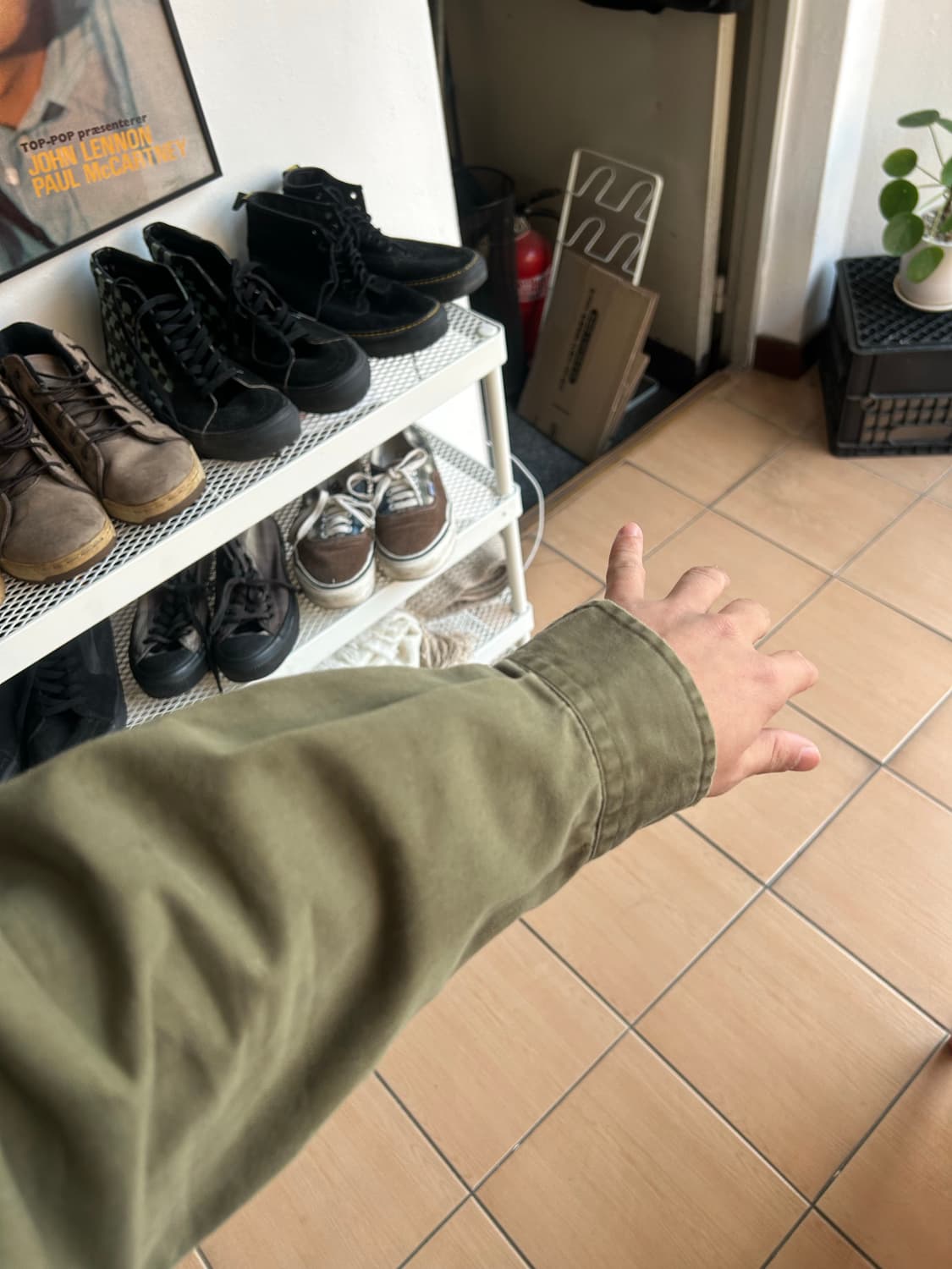 00‘s 폴로 버튼다운셔츠 올리브 상품이미지8