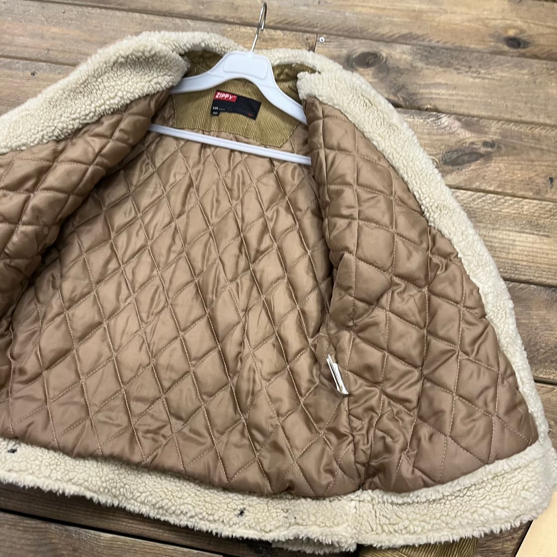 빈티지 와이투케이 골덴 양털자켓 지피  상품이미지5