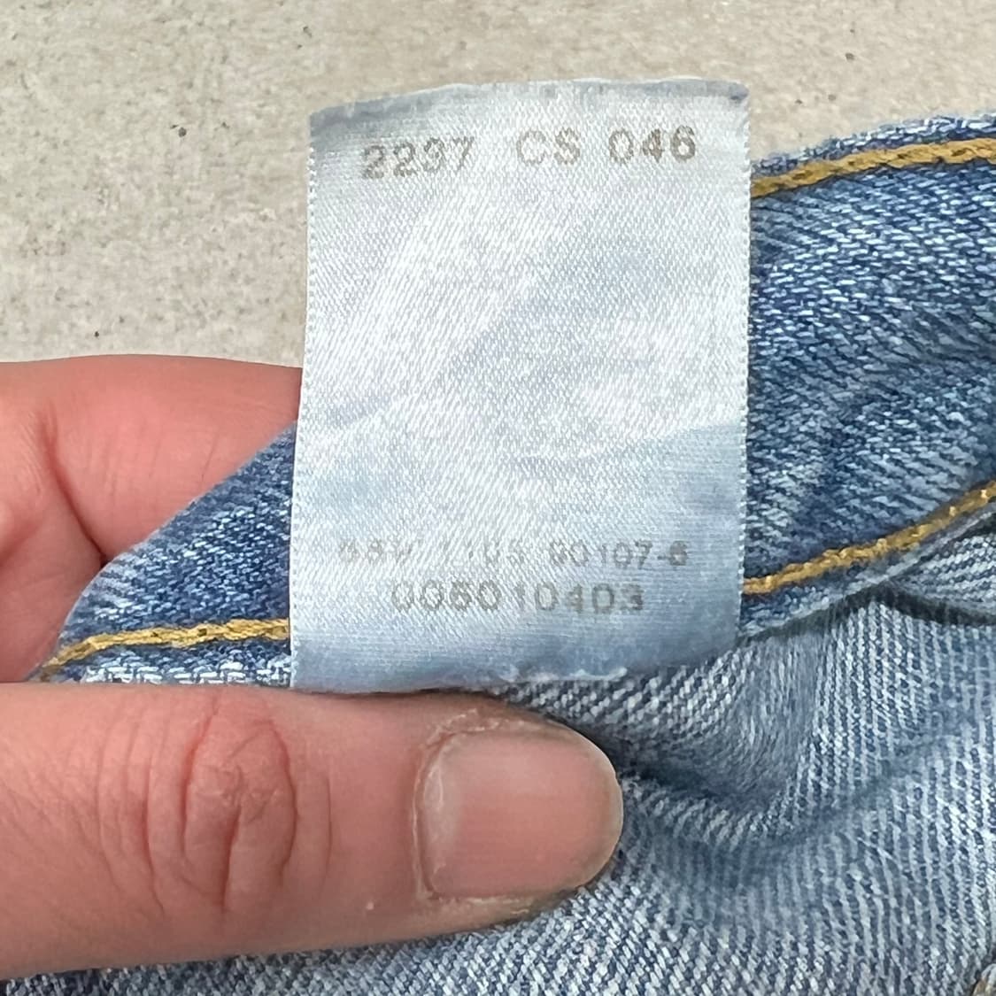 리바이스 501 데님팬츠 s09371 상품이미지8