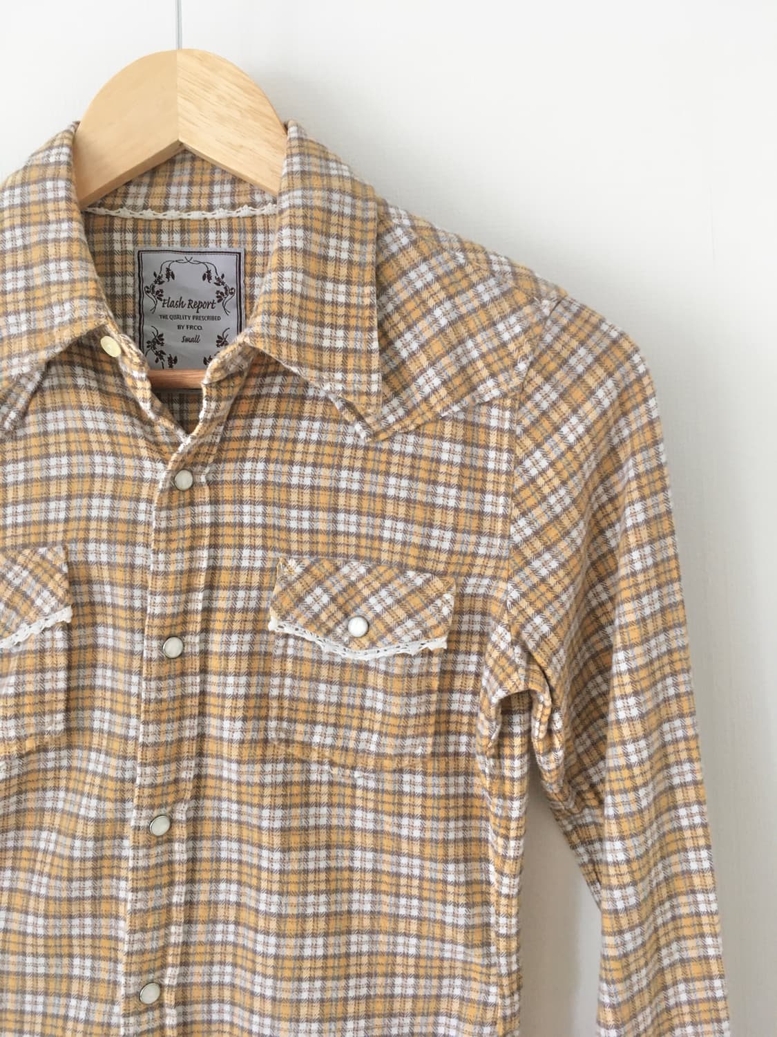 baby western check shirt 상품이미지5