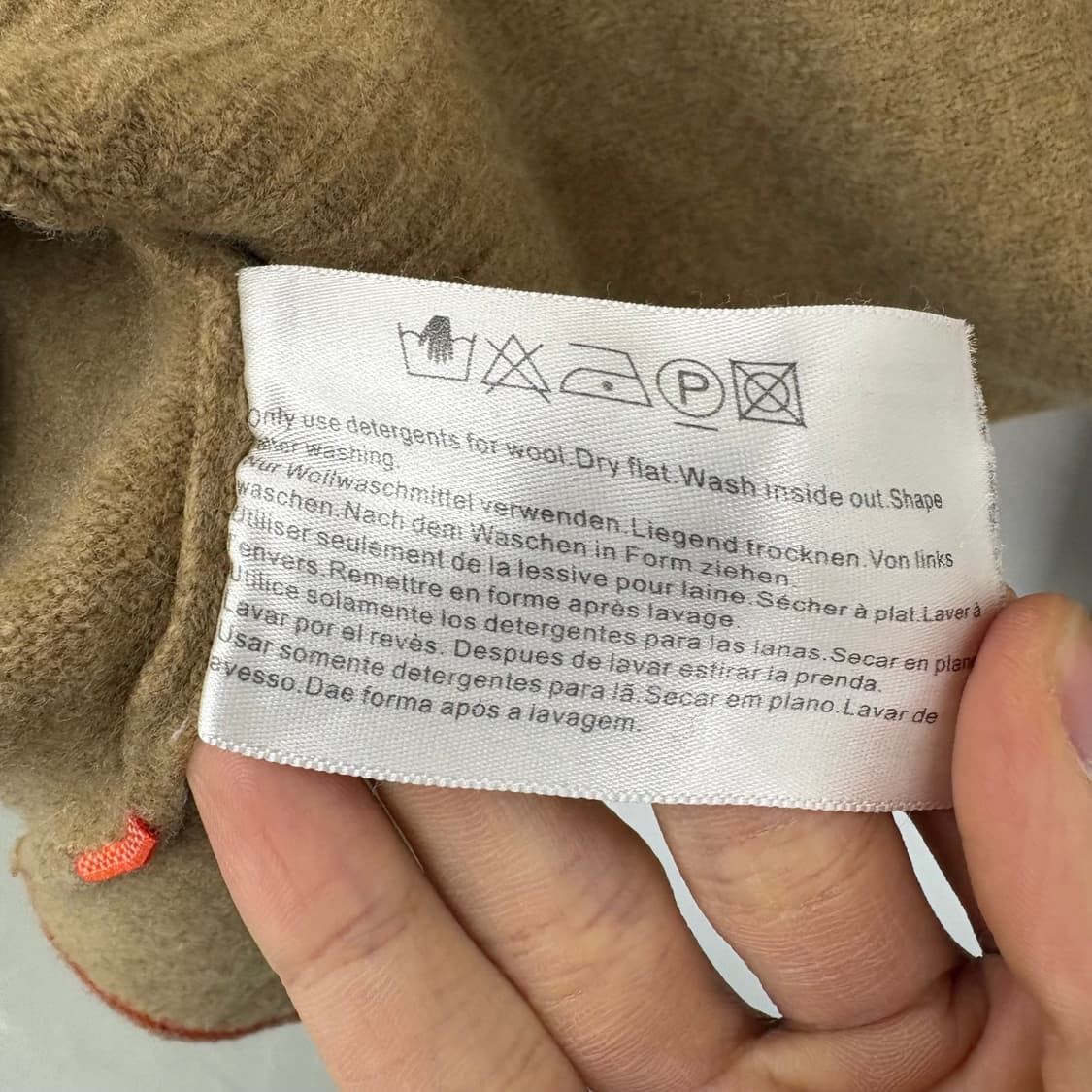 BOSS 보스 브라운 캐시미어 니트 남M 상품이미지8