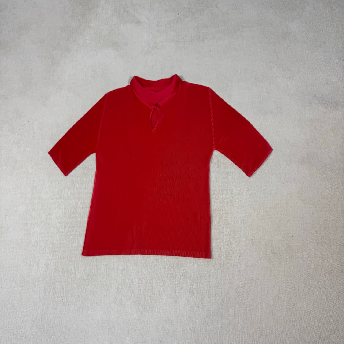 Pleats Please Red Short Top 상품이미지2