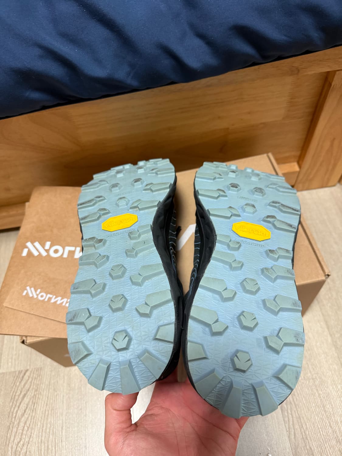 노말 토미르— 001 트레일 러닝화 블랙 265mm 급처 상품이미지3