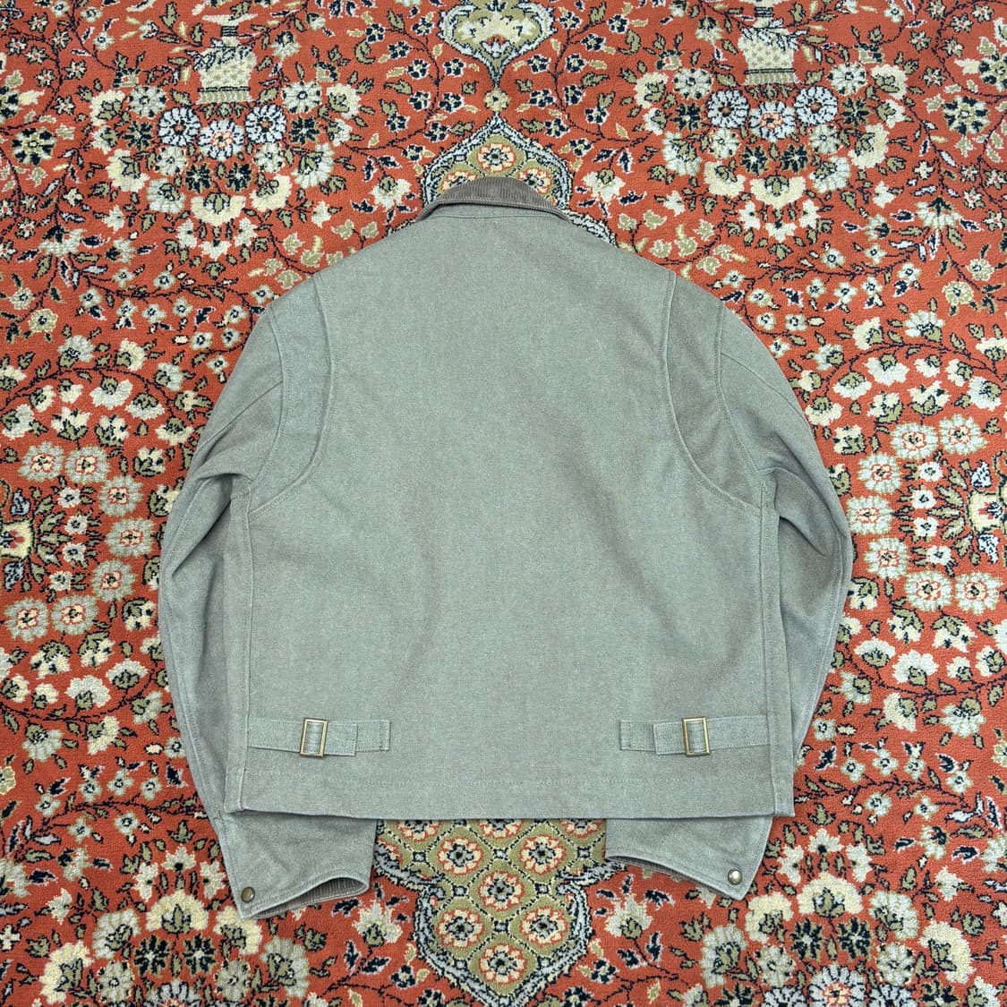 [M] 라퍼지스토어 워크 자켓 카키 그레이 상품이미지3