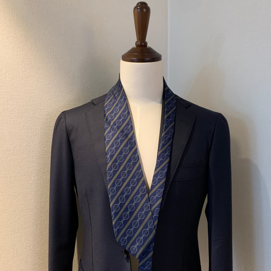 랑방(LANVIN) 명품 결혼식넥타이 100실크 A+등급 상품이미지1