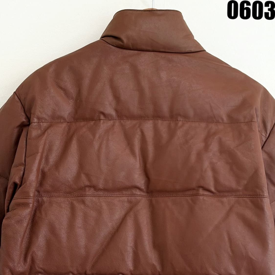 MCM 소가죽 패딩 자켓 M 0603 상품이미지10