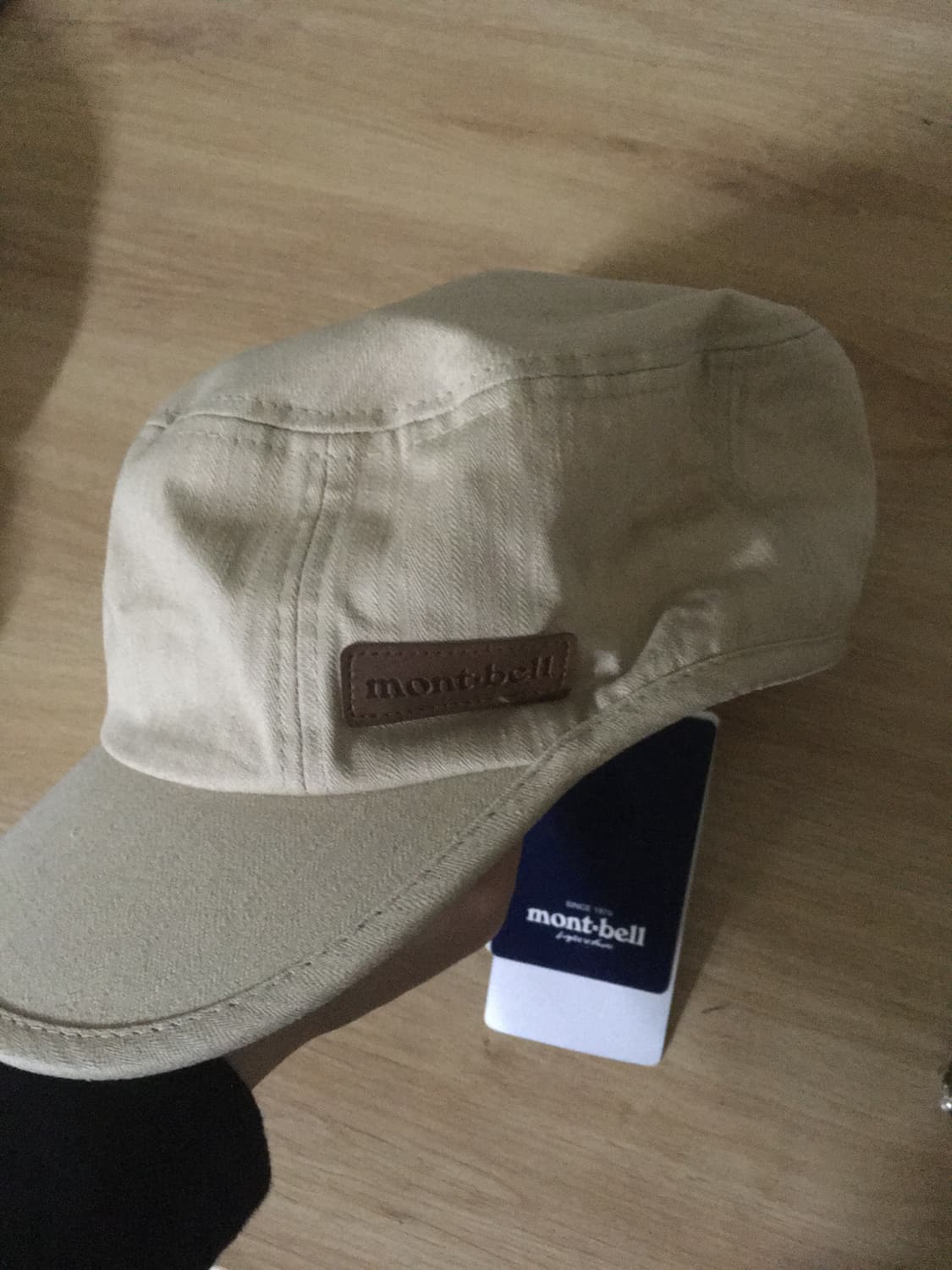 Montbell beige cap 상품이미지1