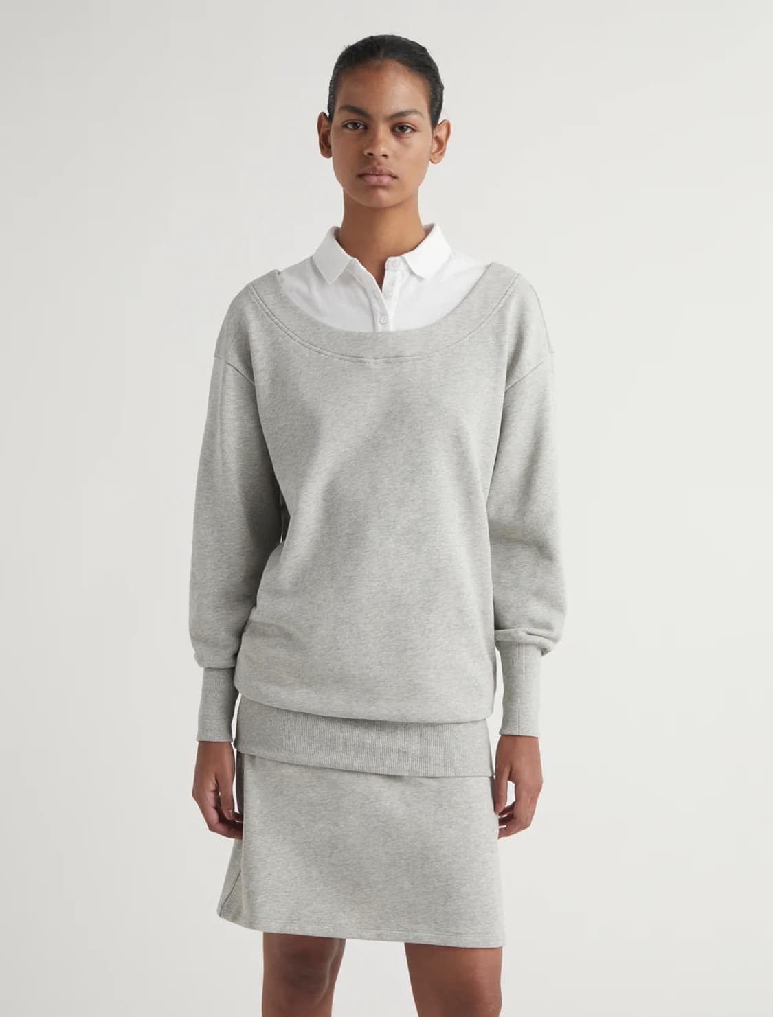 [36,38]팔로마울 BELDA 드레스/그레이 상품이미지4