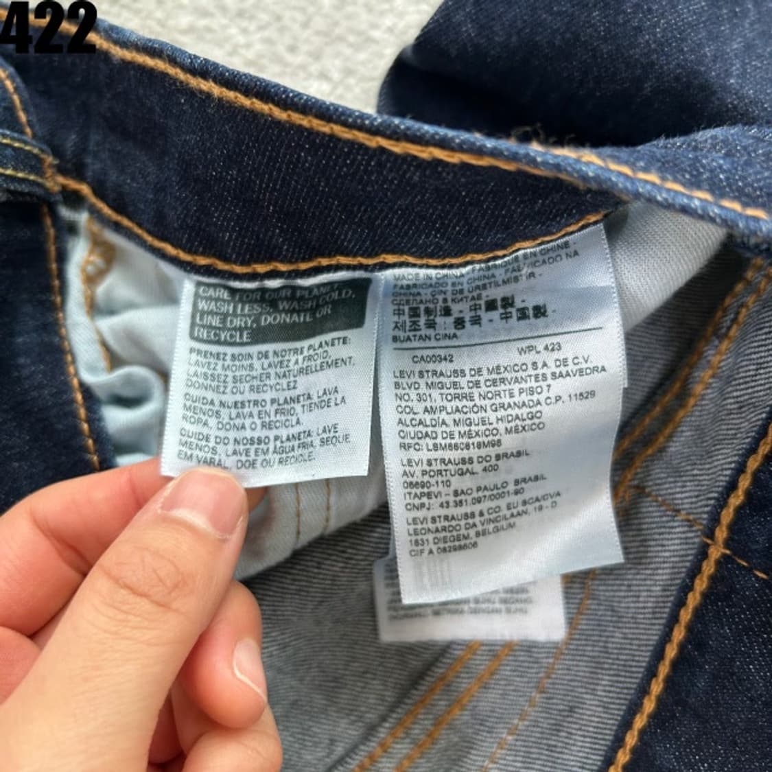 리바이스 502 W32 L32 상품이미지3