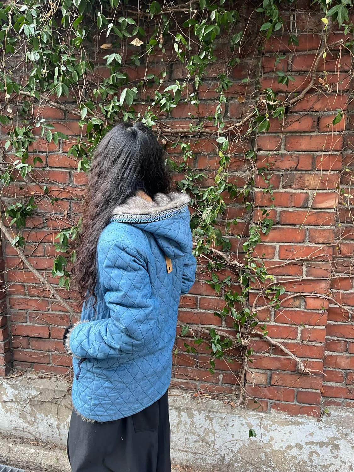 히피 무드 리버시블 아우터 상품이미지10