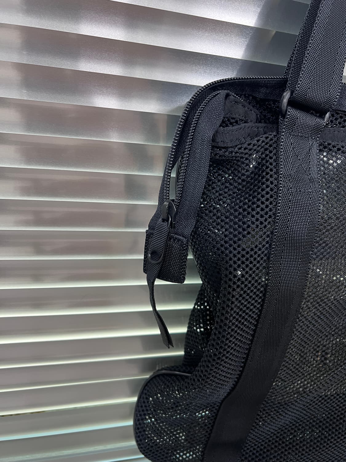 PORTER-MESH SHOULDER TOTE BAG (Black) 상품이미지8