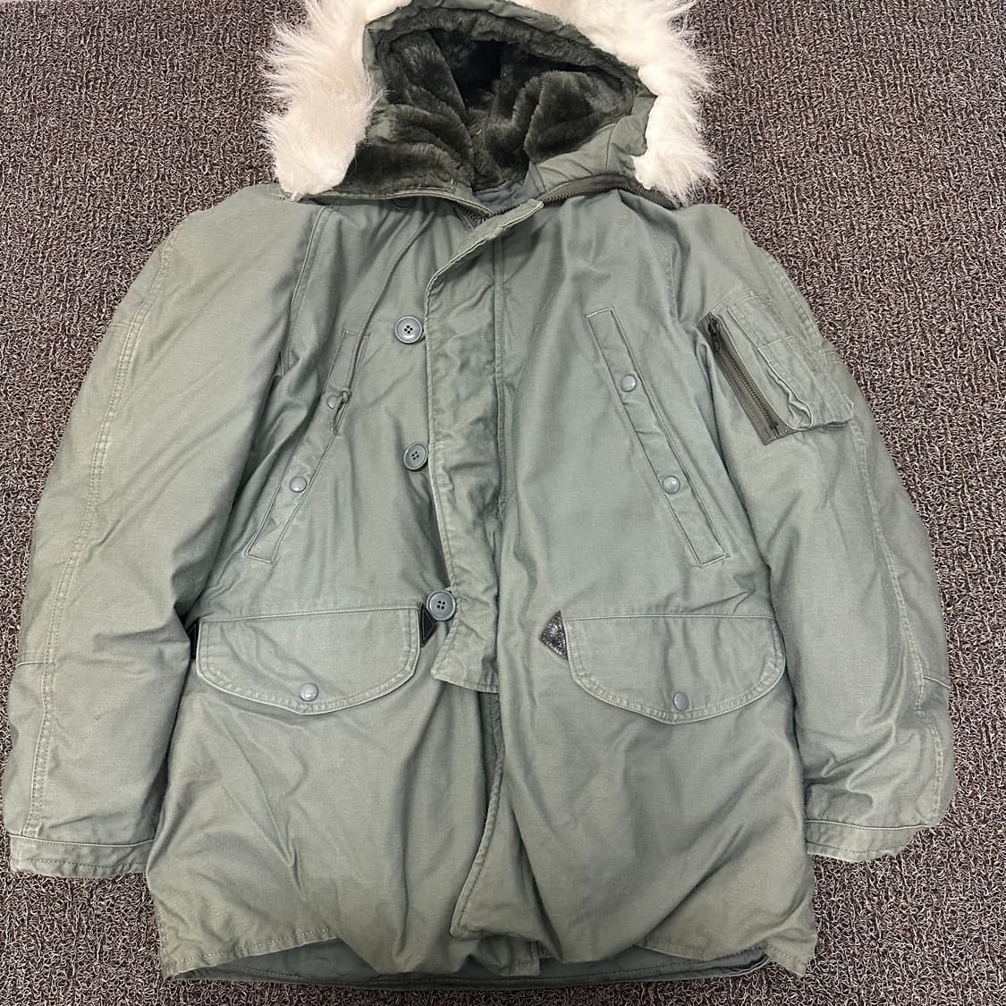 미군 밀리터리 오리지널 n3b 야상 점퍼 M 상품이미지1