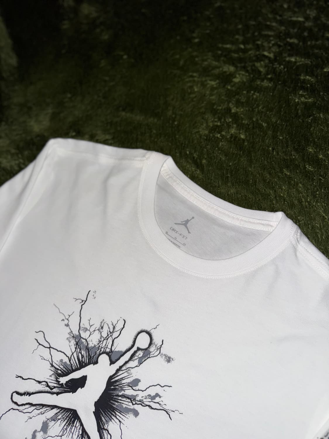 [XL,XXL] 조던 드라이핏 스포츠 그래픽 롱슬리브 화이트 상품이미지3