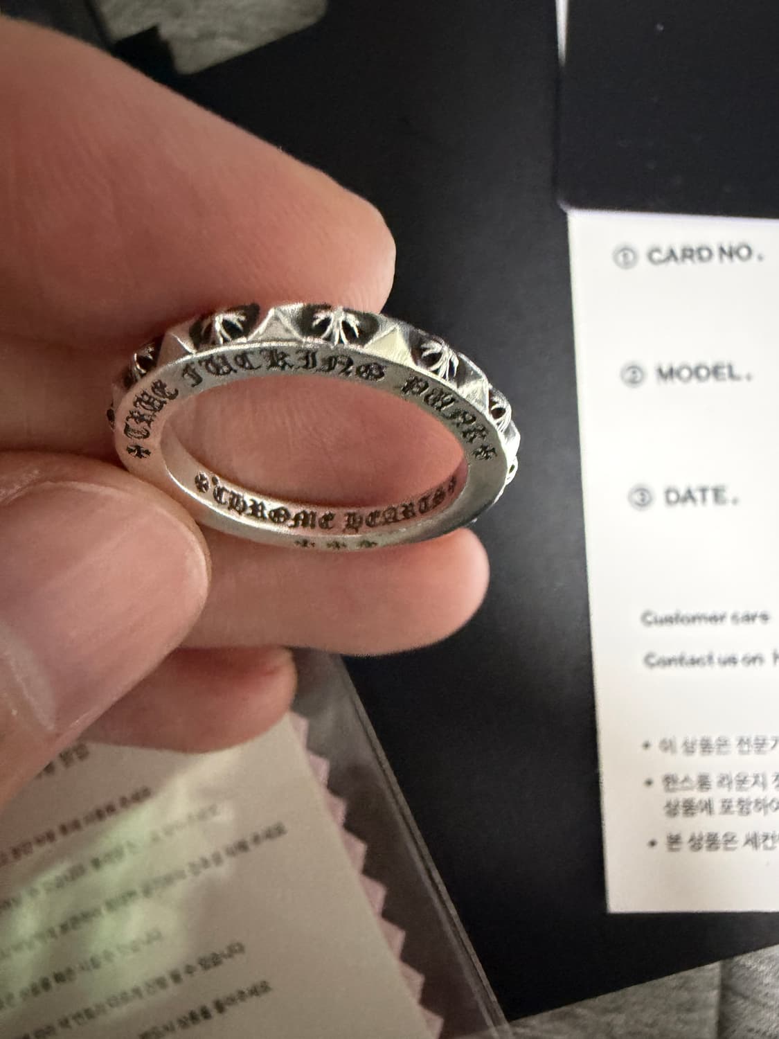 크롬하츠 TFP 펑크링 US 9호 상품이미지4