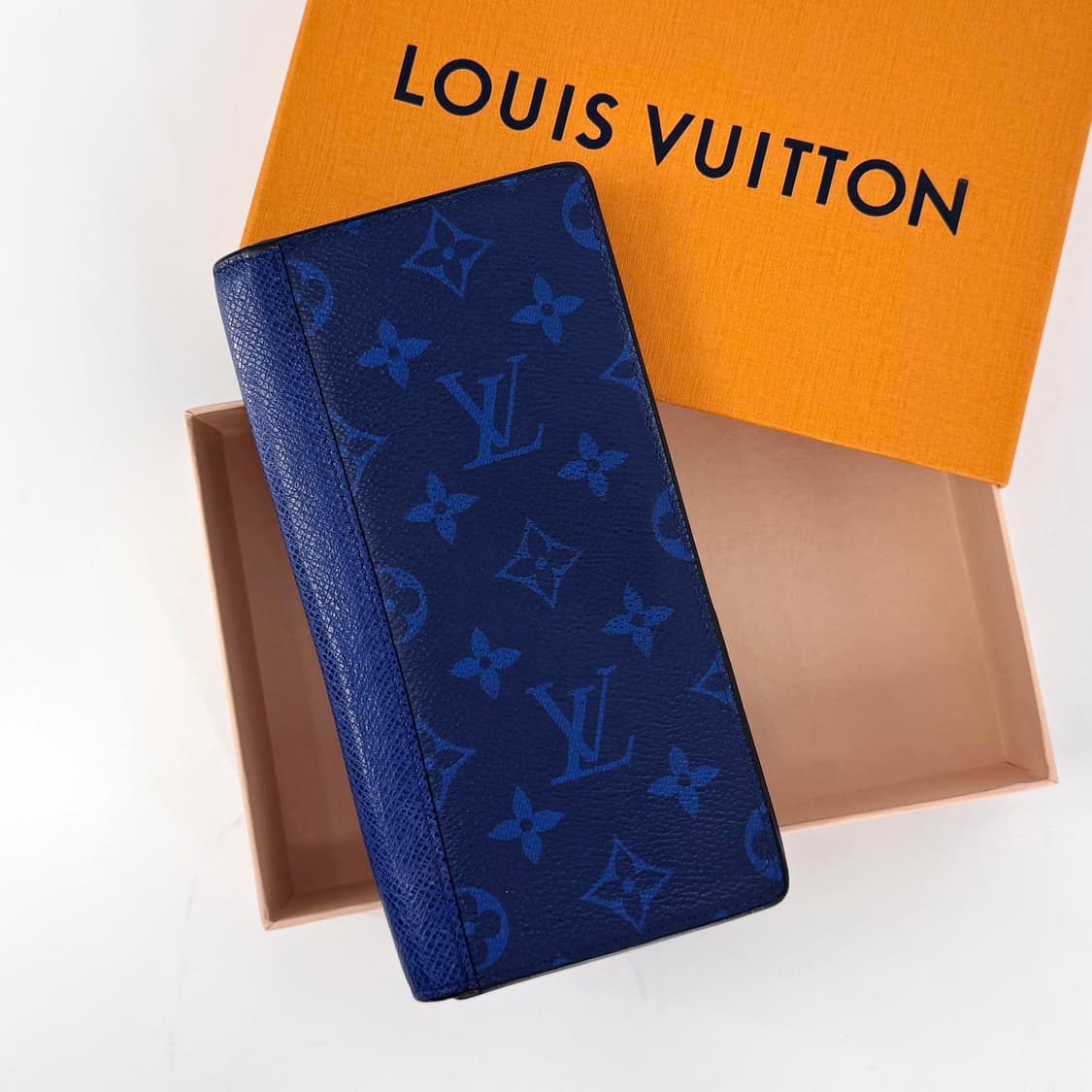 루이비통 모노그램 코발트 브라짜 장지갑 상품이미지3