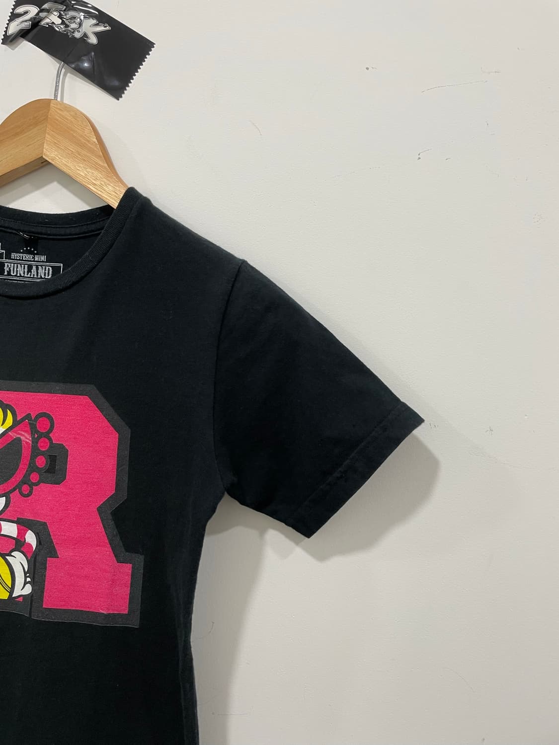 Hysteric Mini 히스테릭 미니 미니짱 빅프린팅 크롭 반팔티셔츠 상품이미지6