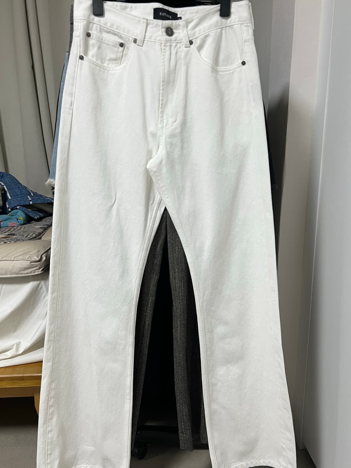 세비지 25SS Bootcut Fit Denim Jeans (M) 상품이미지4