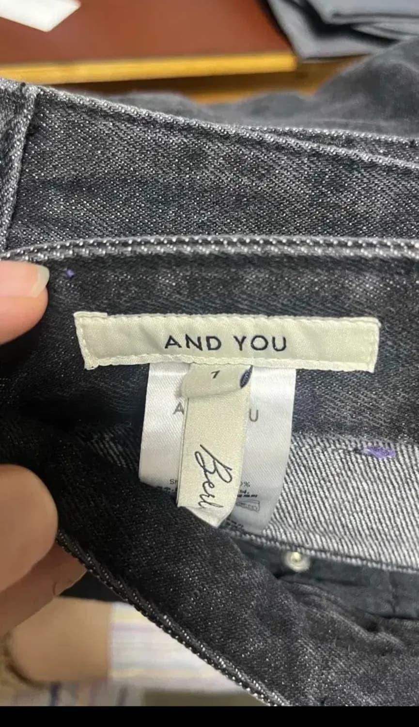 앤유 나이보더빈티지워싱데님 상품이미지3