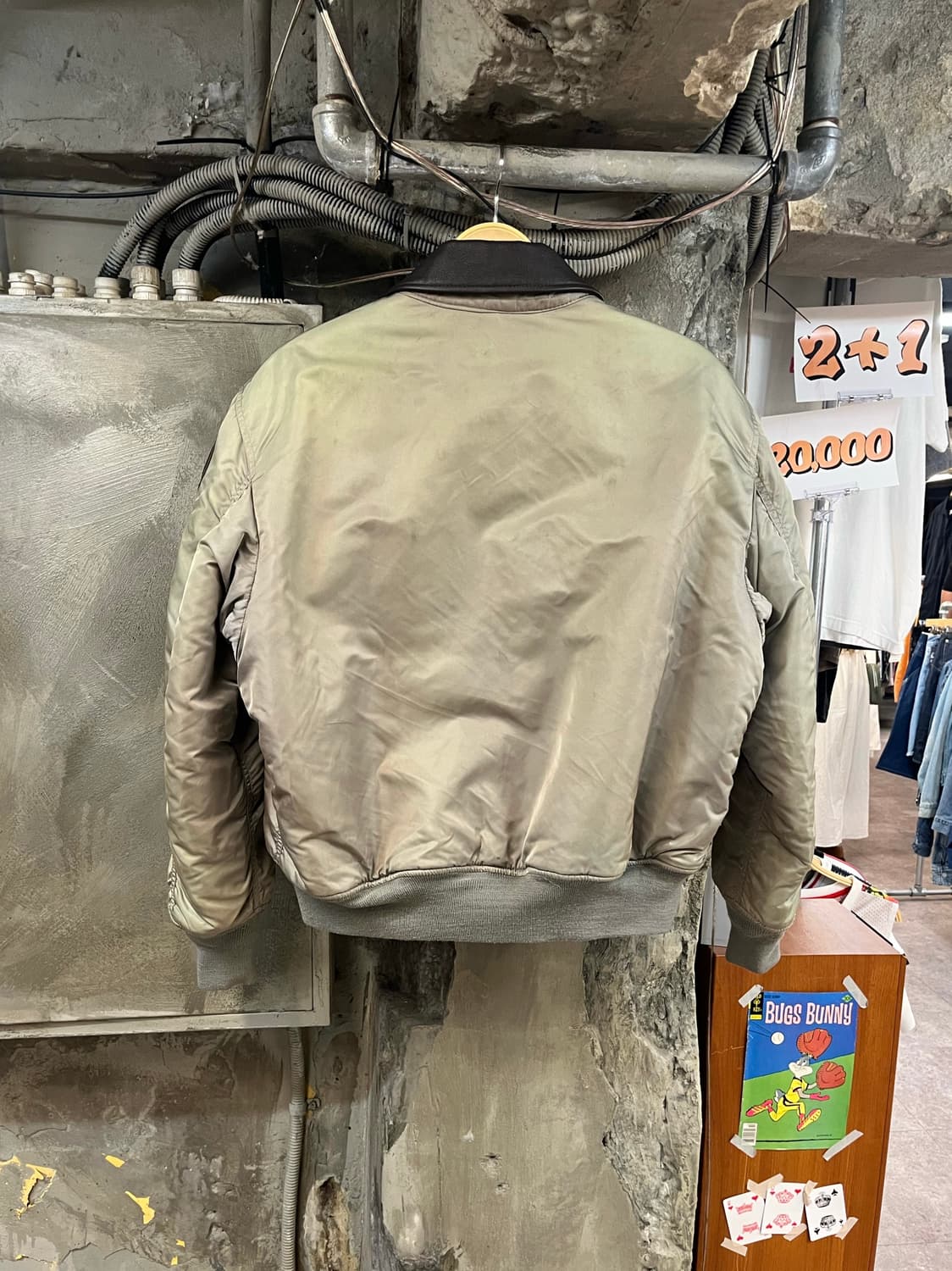 알파인더스트리 CWU-45P 플라이트 자켓 L #csz3960  상품이미지2