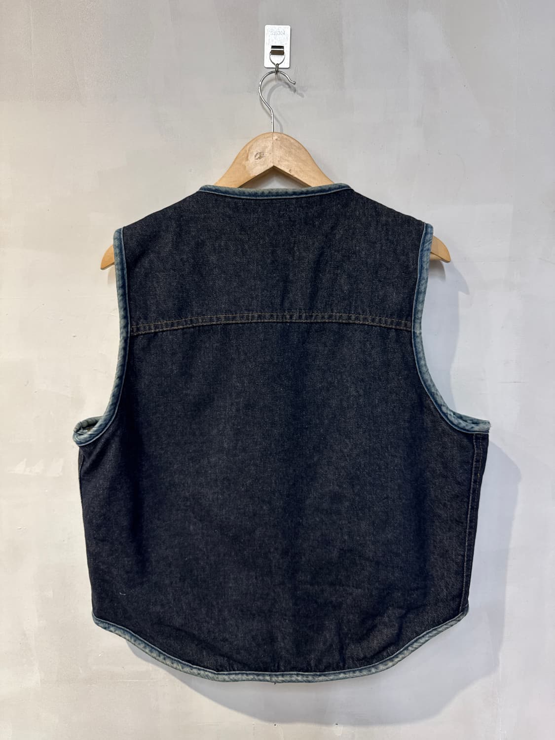 칼하트 데님 플리스 베스트 조끼 상품이미지4