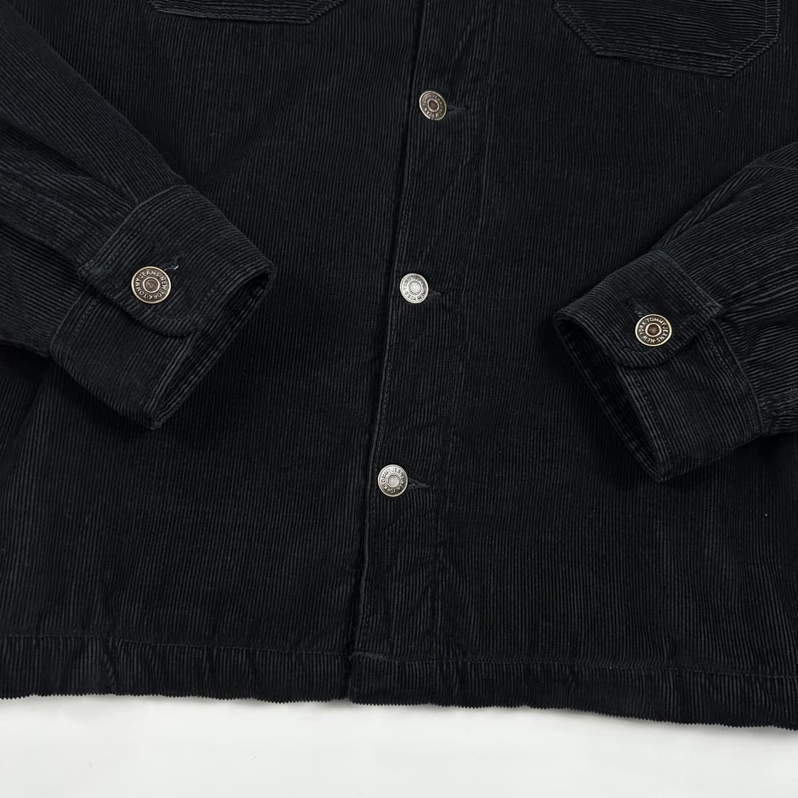 타미힐피거 양털 코듀로이 자켓 블랙 2XL 상품이미지4