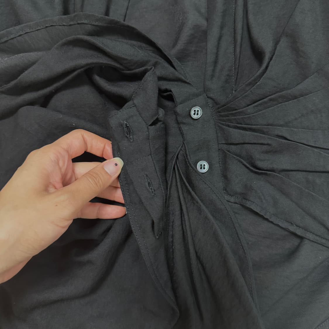 jacquemus la chemise bahia shirts black 상품이미지7