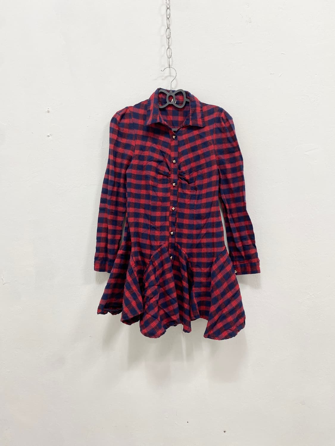 [JPN] 캐캐체 아무, 데스노트 미사깔 스터드 체크 원피스 상품이미지3