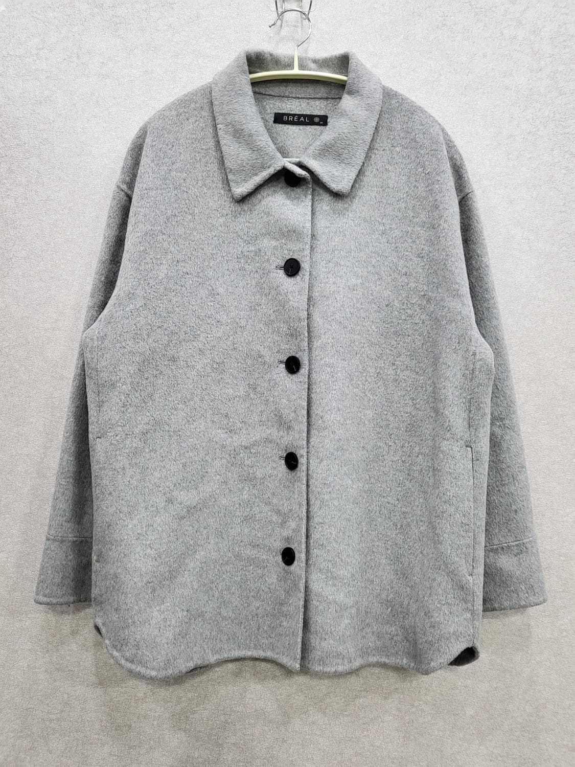 BREAL 울 블렌드 카라 자켓 (66-77-88) 상품이미지1