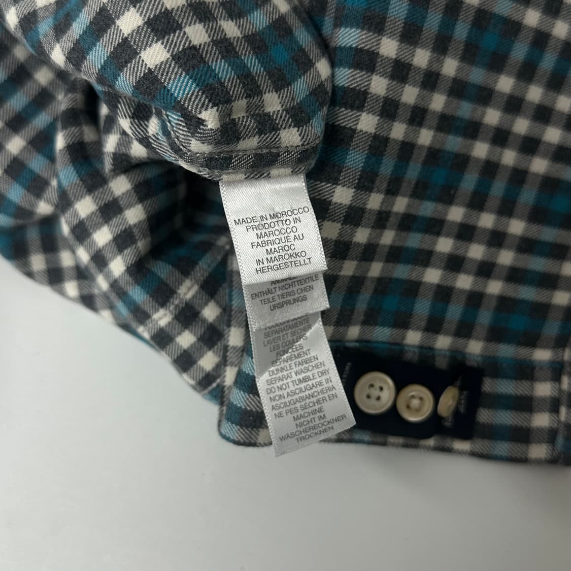 폴스미스 체크 디자인 셔츠 상품이미지8