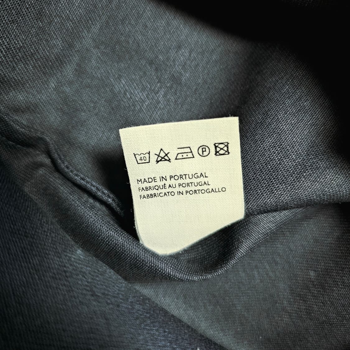 새제품) MHL 마가렛호웰 토트백 에코백 가방 공용 네이비 46*44 상품이미지6