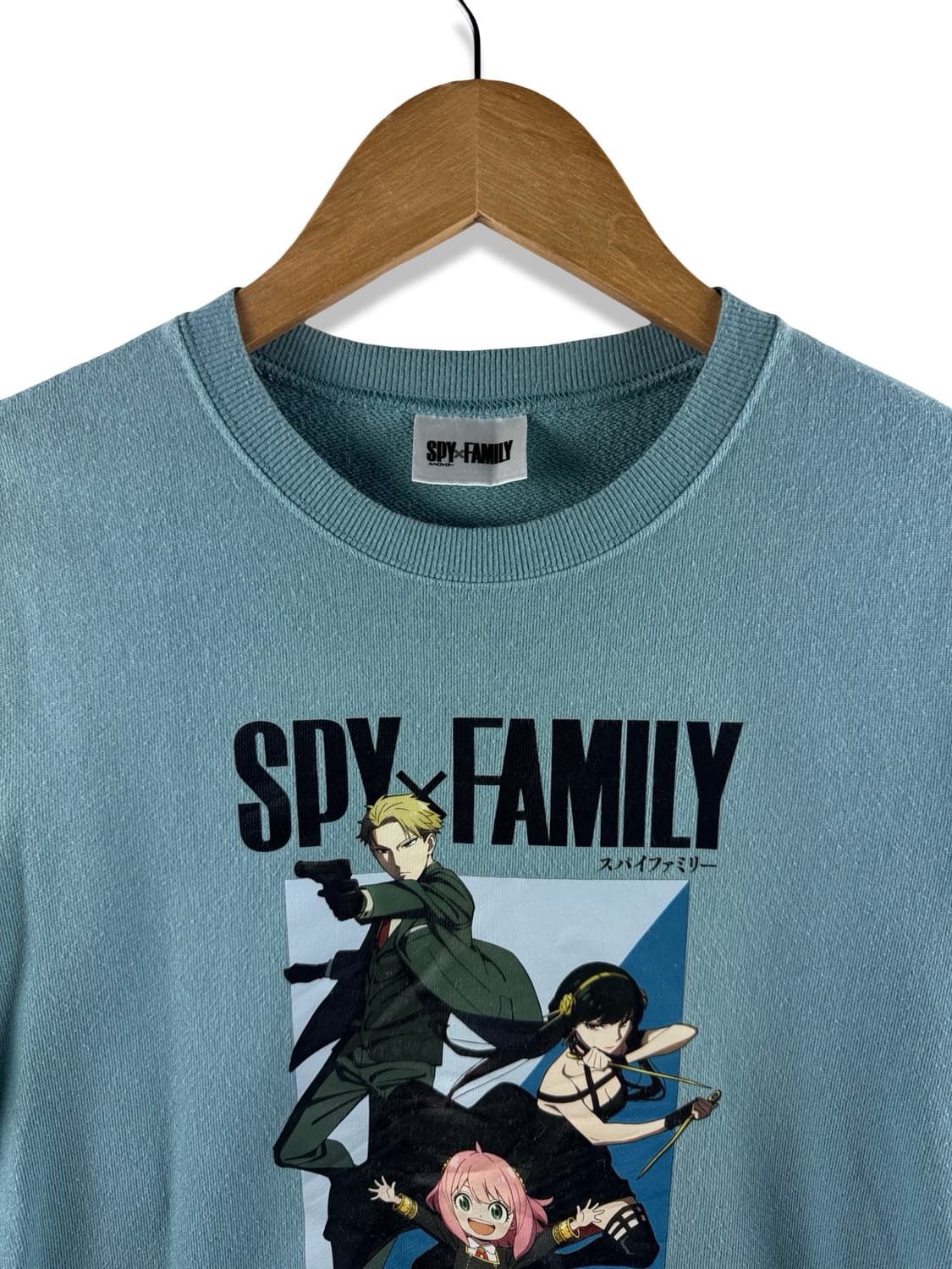 스파이패밀리 오피셜 블루 맨투맨2481 상품이미지3