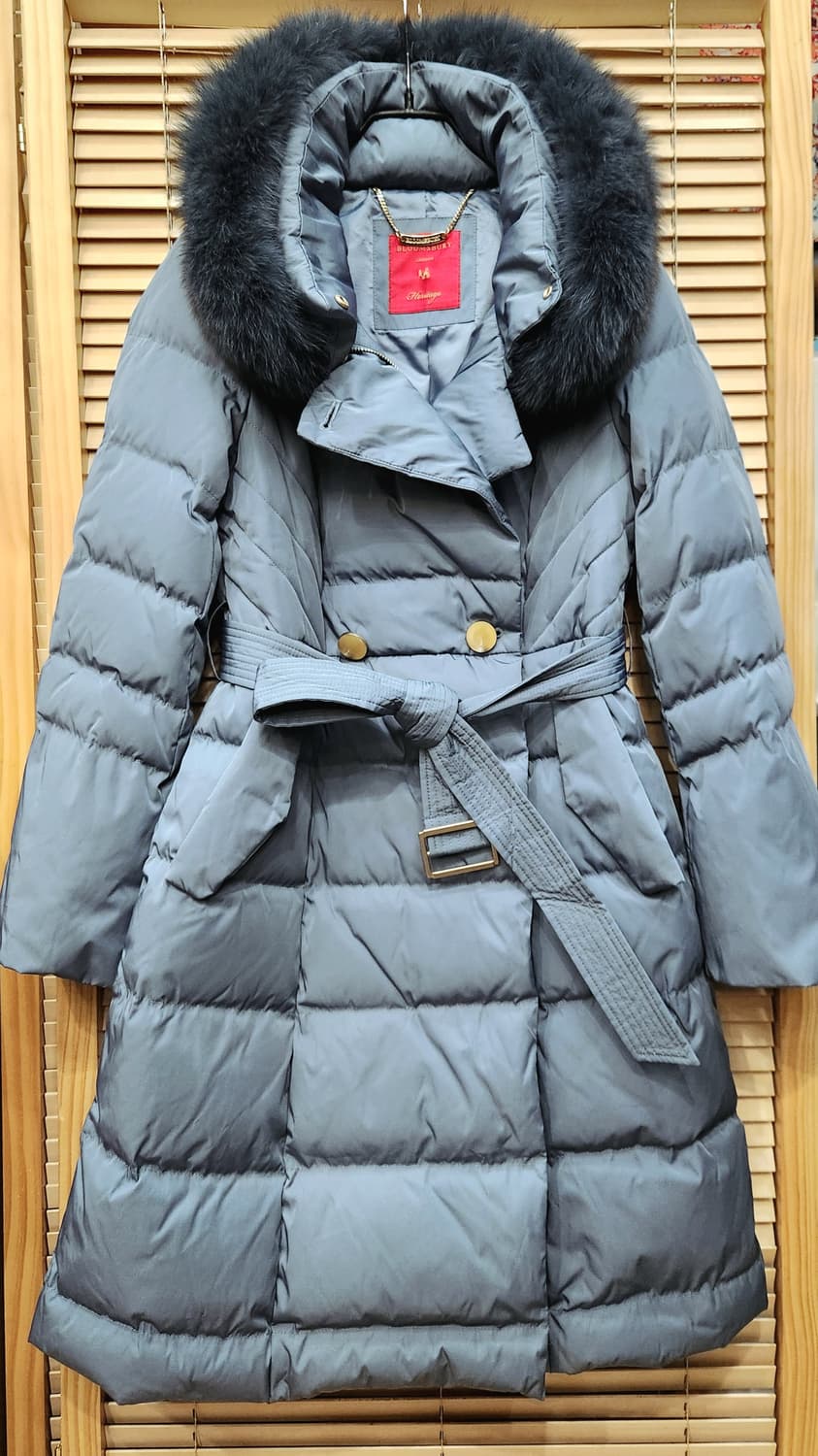 (새상품급)블룸스버리 기비 폭스퍼 구스패딩S 상품이미지1