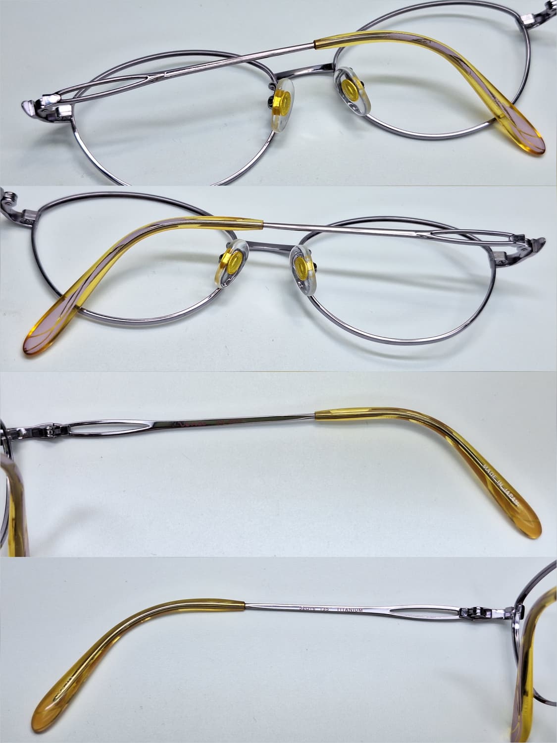 일본제 빈티지 티타늄 캣아이 안경테 52mm/VENOS VN-8007 상품이미지8