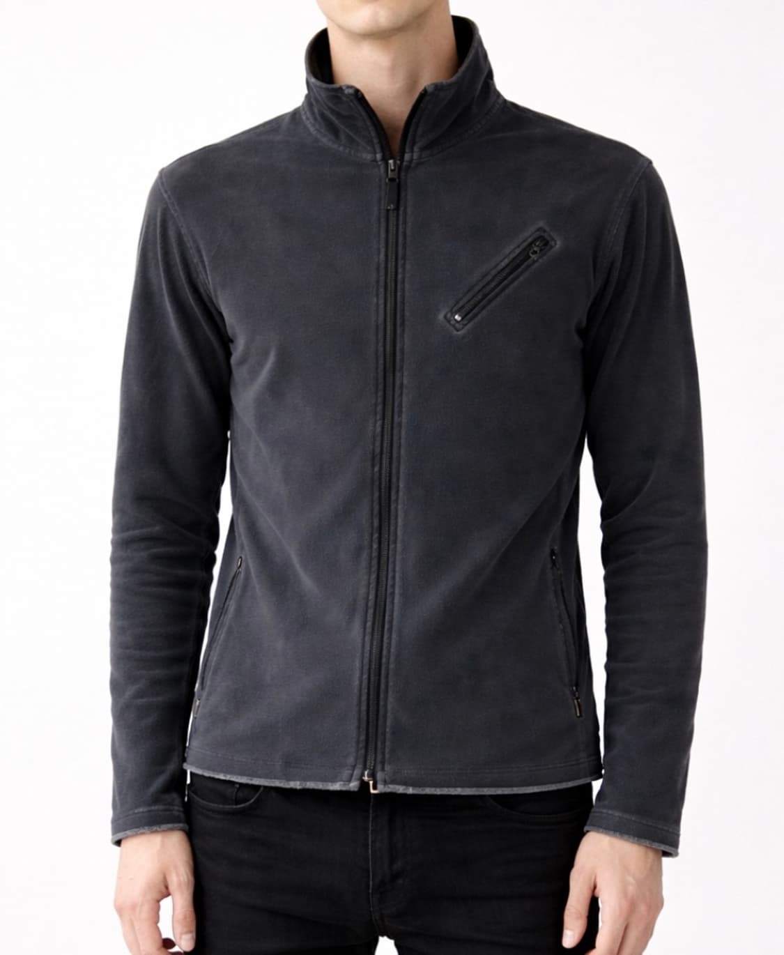 90s 아르마니 진스 스웻 집업 상품이미지2