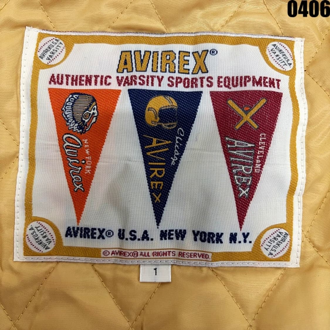 AVIREX 아비렉스 바시티 자켓 1 0406 상품이미지5