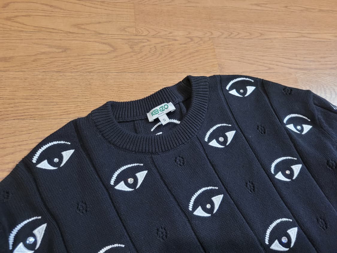 겐조 오버핏s멀티아이 자수 니트s 2장 상품이미지7