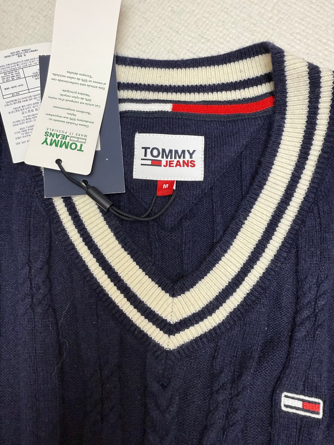 타미진스 니트 베스트/조끼 m 여성L 상품이미지2