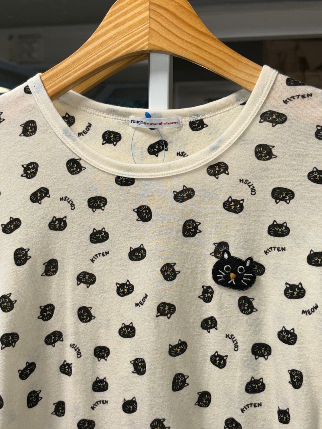Rough 고양이 롱슬리브 상품이미지2