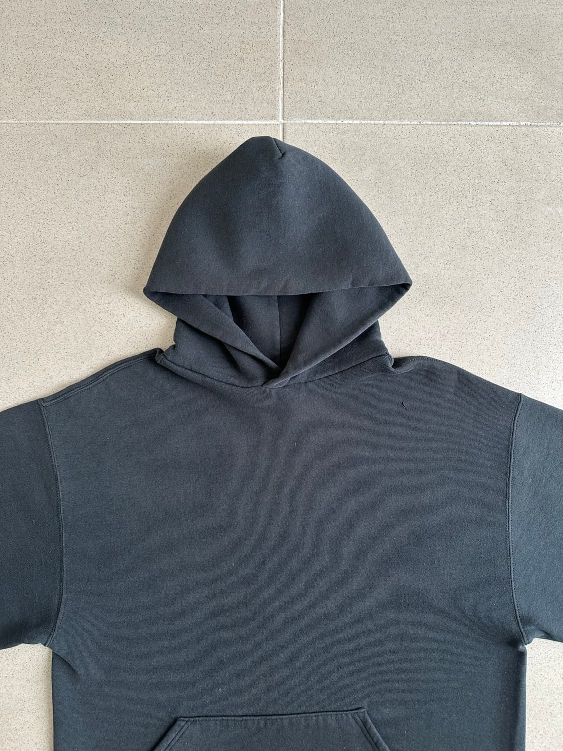 90s 빈티지 러셀 후드 블랙 L USA 상품이미지3