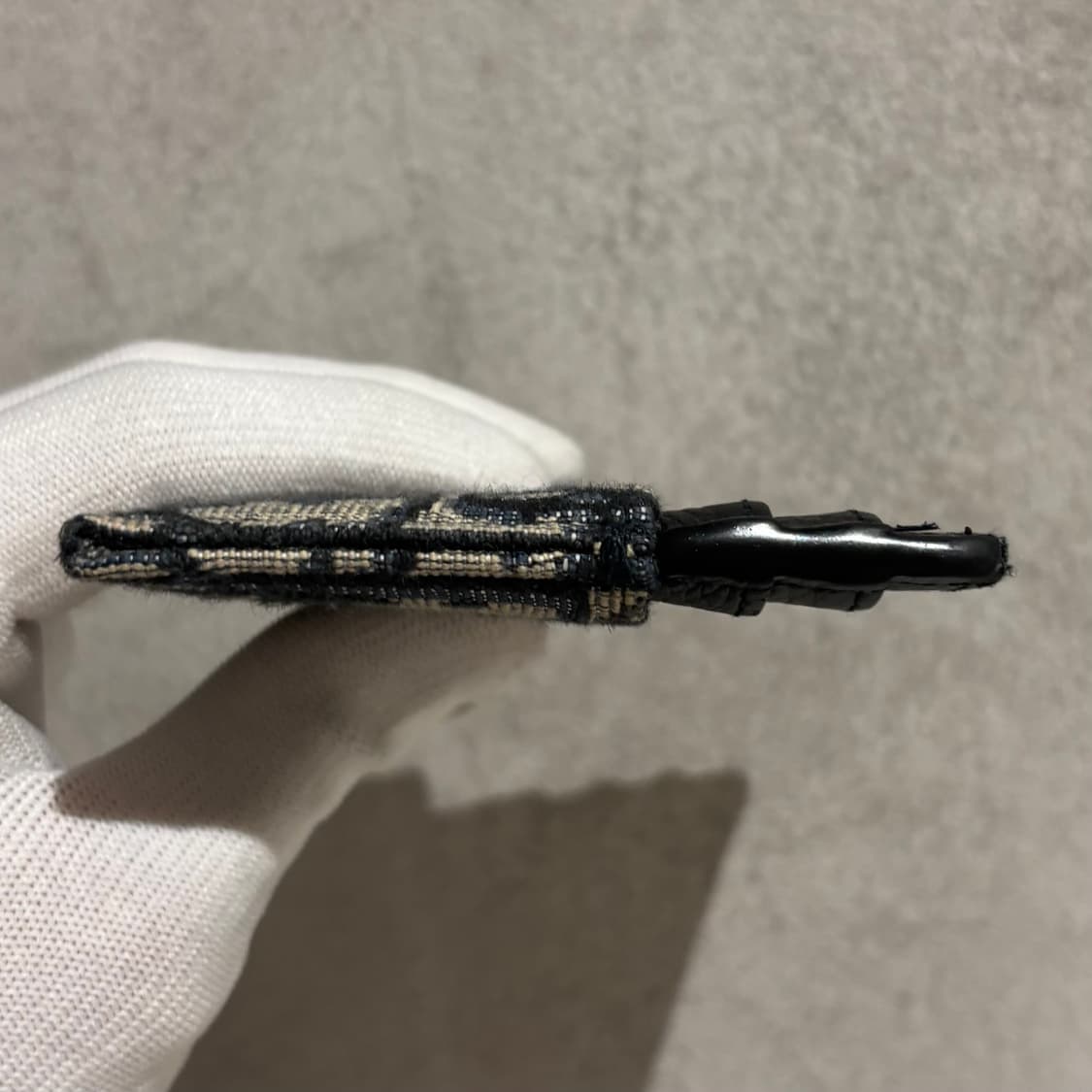 S OS사이즈 디올 오블리크 3단 카드지갑 베이지 상품이미지4