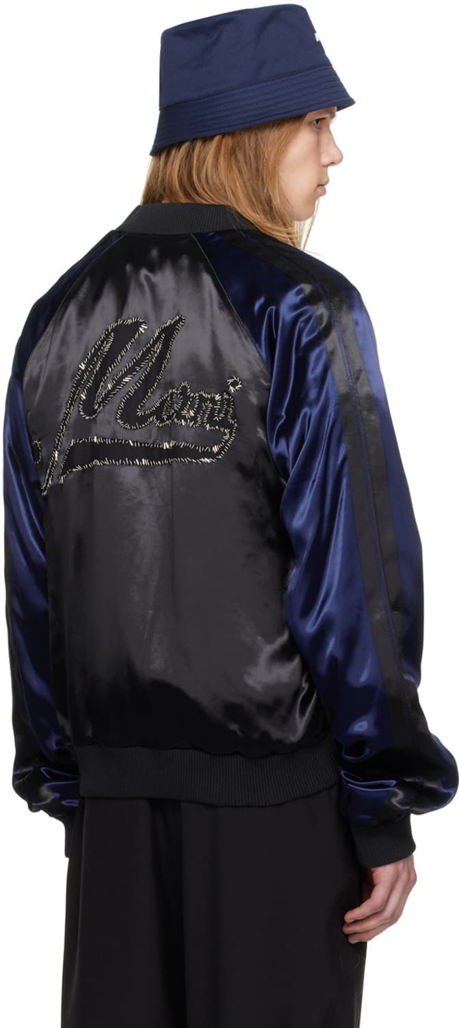 세븐틴 조슈아님 착용) 마르니 24시즌 새틴 벨벳 봄버 자켓 스카쟌 상품이미지7