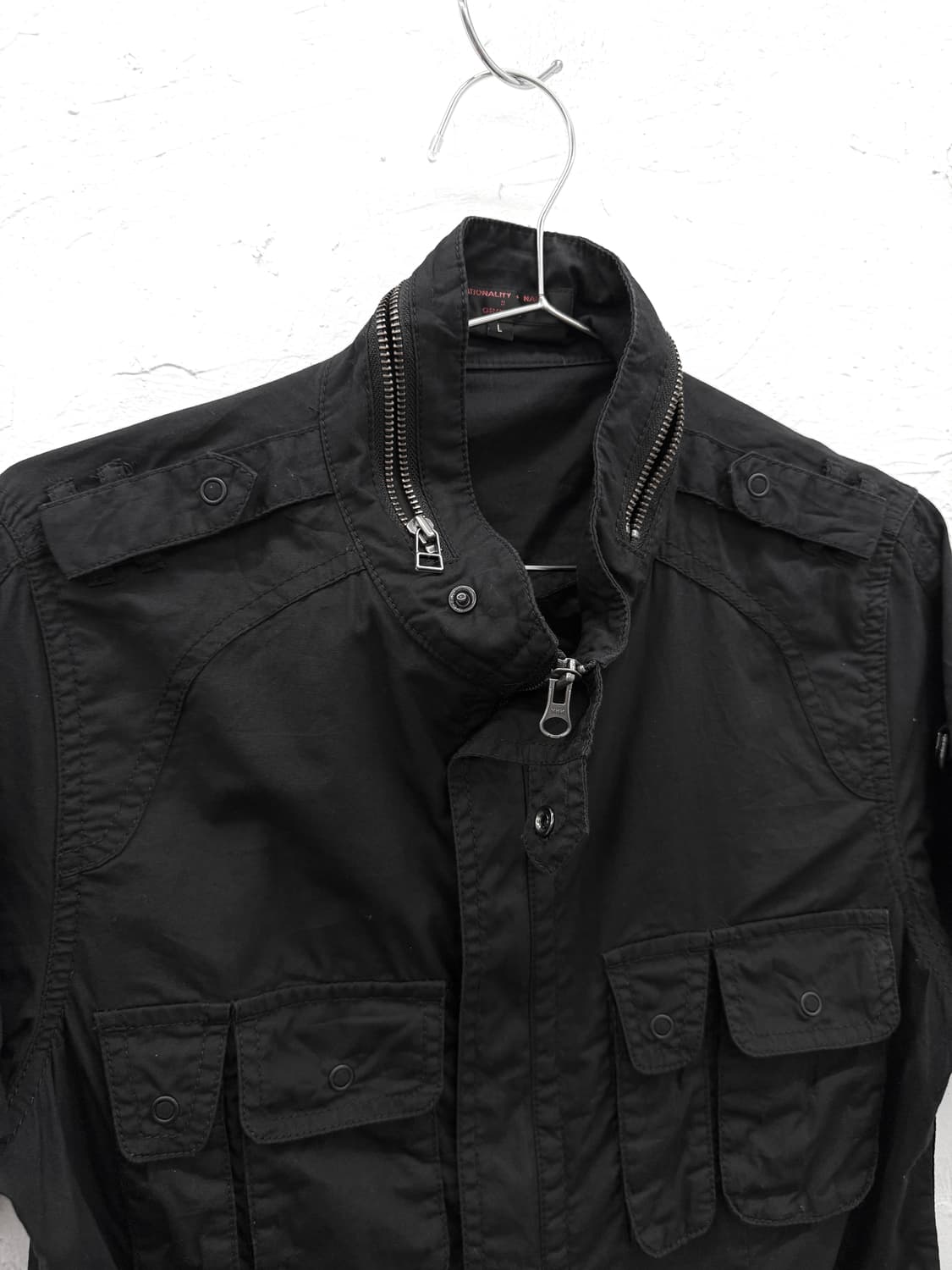 nationality+name=grosbec 반팔 집업 자켓 상품이미지2