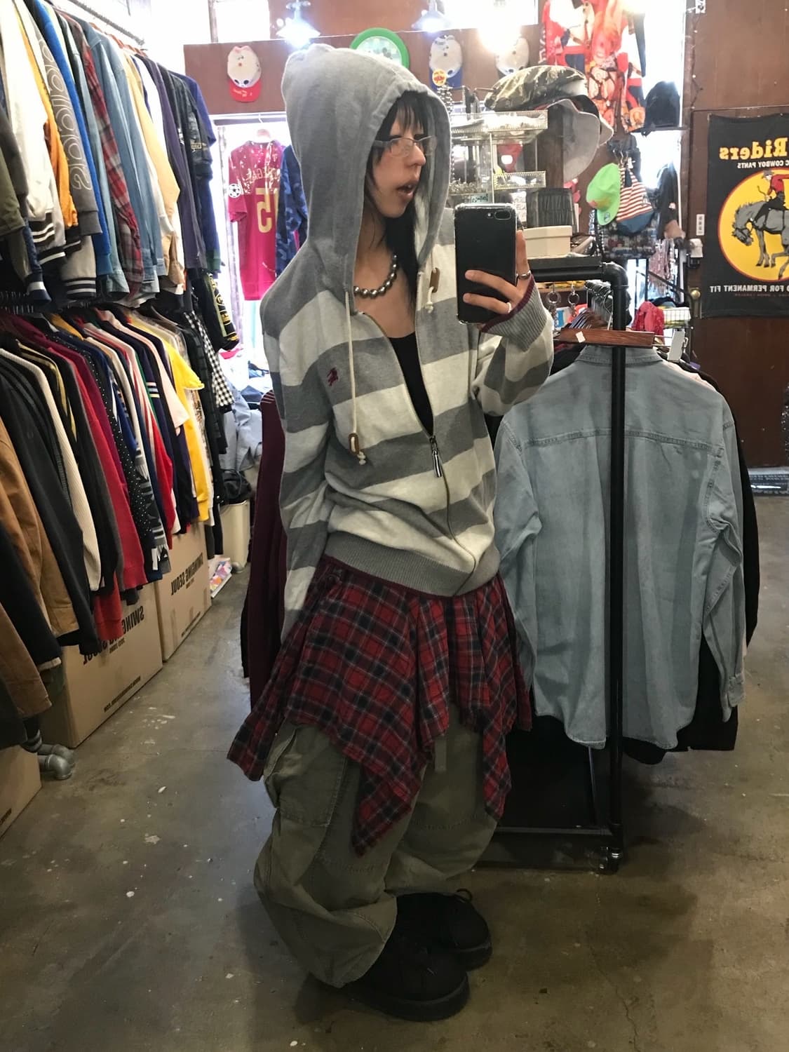 버버리 스트라이프 후드 집업 상품이미지2