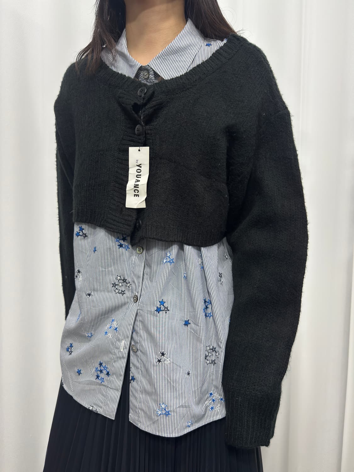 crop cardigan 상품이미지1