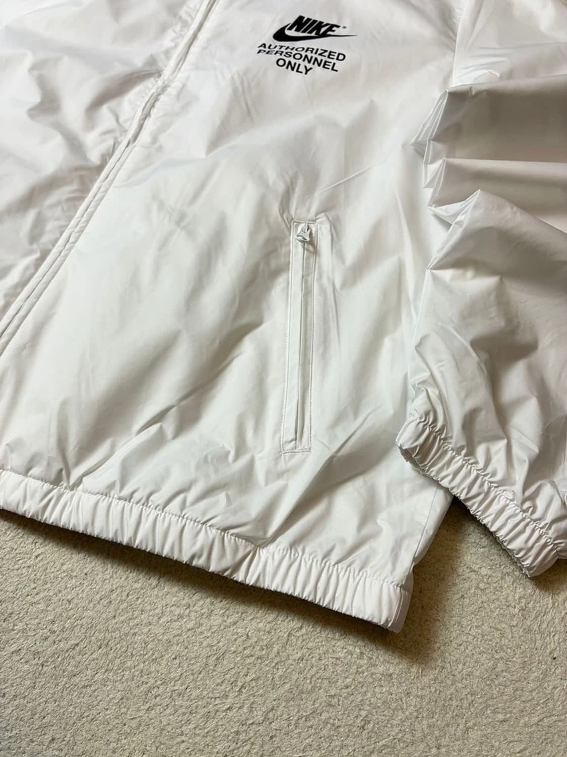 나이키 24FW 풀집 우븐 화이트 자켓 PN7442 상품이미지7